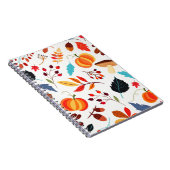 Herbst-Muster für Notebook-Fall Notizblock (Rechte Seite)