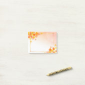 Herbst - Nachhinweise Post-it Klebezettel (Auf Schreibtisch)