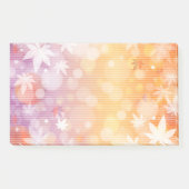 Herbst - Nachhinweise Post-it Klebezettel (Vorderseite)