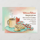 Herbst-Nachmittags-Einladung Einladung (Vorne/Hinten)