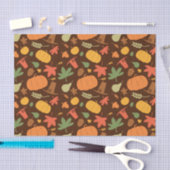 Herbst nahtloser Hintergrund, Erntedank Tag. Seidenpapier (Handwerk)