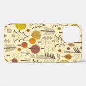 Herbst. Nahtloses Muster mit Wald, Herbstbacken Case-Mate iPhone Hülle (Rückseite (Horizontal))