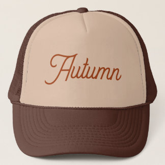 Herbst-Name-Hut Mädchen Klassischer benutzerdefini Truckerkappe