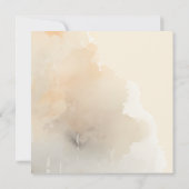 Herbst Natur Fall Landschaft Hochzeit Einladung (Rückseite)