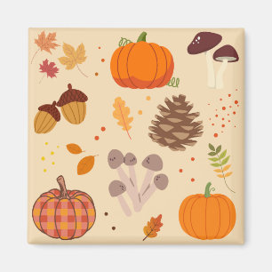 Herbst Natur Magnet