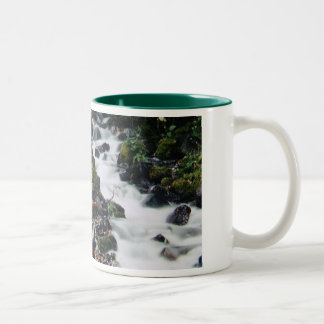 Herbst-Nebel-Tasse Zweifarbige Tasse