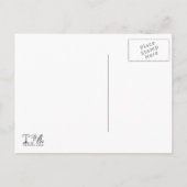 Herbst - Neue Hampshire-Bewegung Ankündigungspostkarte (Rückseite)