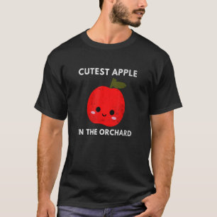Herbst Niedlicher Apfel in Obstgarten T-Shirt