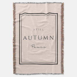 Herbst noch Friede III Blanket - Gemütlicher Fall Decke