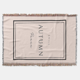 Herbst noch Friede III Blanket - Gemütlicher Fall Decke