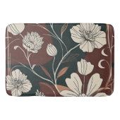 Herbst Noir Bloom Badematte (Vorderseite)
