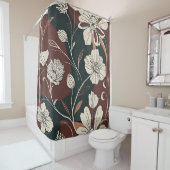Herbst Noir Bloom Duschvorhang (Beispiel)