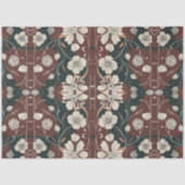 Herbst-Noir-Blüten dekoutieren Seidenpapier (Vorderseite)