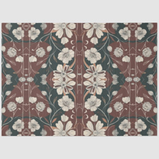 Herbst-Noir-Blüten dekoutieren Seidenpapier