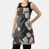 Herbst-Noir-Blüten Schürze (InSitu)