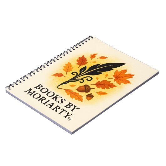 Herbst-Notebook Notizblock (Linke Seite)