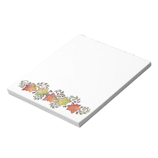 Herbst - Notepad Notizblock (Rotiert)