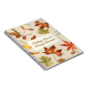 Herbst Notizblock (Rechte Seite)