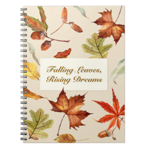 Herbst Notizblock