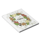 Herbst Notizblock (angewinkelt)