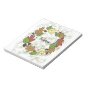 Herbst Notizblock (Rotiert)