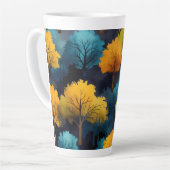 Herbst November Milchtasse (Linke Ecke)