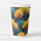 Herbst November Milchtasse (Vorderseite)