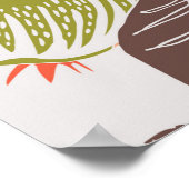 Herbst Obst Deko Tile (Ecke)