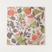 Herbst Obst Deko Tile Wandteppich (Vorderseite (Horizontal))