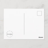 Herbst-Obst- und Gemüseführer Postkarte (Rückseite)