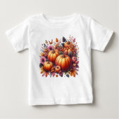 Herbst- oder Erntedank-Thema Baby T-shirt (Vorderseite)