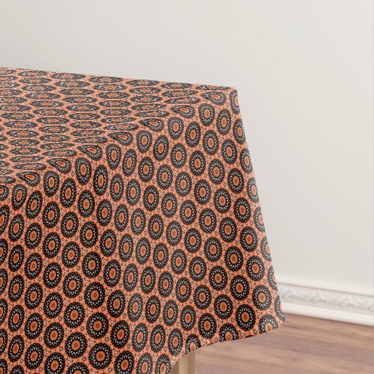 Herbst Orange Blume Tischdecke (Beispiel)