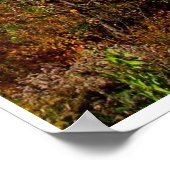 Herbst Orange Poster (Ecke)