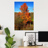Herbst Orange Poster (Heimbüro)