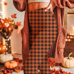 Herbst Orange und Black Gingham Kariert Leggings<br><div class="desc">Diese HerbstLeggings sind mit einem karierten Muster in Orange und Schwarz-Gingham ausgestattet, was sie zu einer perfekten Ergänzung Ihres Herbstkleides macht. Diese Leggings sind sowohl für Stil als auch für Komfort konzipiert und eignen sich ideal für gemütliche Herbstausstattungen, Outdoor-Aktivitäten oder lässige Alltagsbekleidung. Pair sie mit Ihren Lieblings-Saisonspitzen für ein stilvolles...</div>