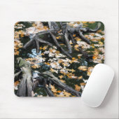 Herbst-Otter-Teich der Blätter Mousepad (Mit Mouse)