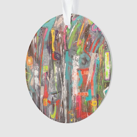 Herbst-Out-Acrylschmuck Ornament (Vorderseite)
