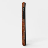 Herbst-Paisley iPhone Case-Mate Identifikation Hülle (Hinten/Links)