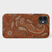 Herbst-Paisley iPhone Case-Mate Identifikation Hülle (Rückseite (Horizontal))