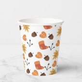 Herbst Pappbecher (Vorderseite)