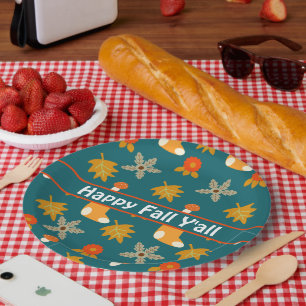Herbst Pappteller