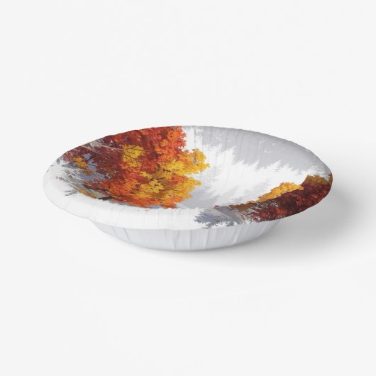 Herbst Pappteller (Gewinkelt)