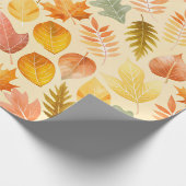 Herbst-Pastellfarben Geschenkpapier (Ecke)