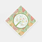 Herbst-Pastellpapier Serviette (Ecke)
