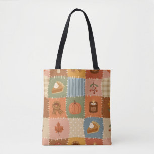 Herbst-Patchwork-Hermstmuster Tasche