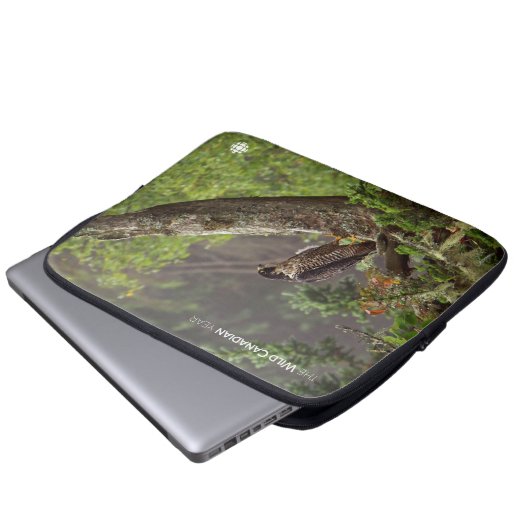 Herbst - Peregrine Falcon Laptopschutzhülle (Vorne Knopf)