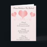 Herbst Personalisiert Husband Geburtstag Karte<br><div class="desc">Grußkartenherzen Ehemann Geburtstagskarte. Passen Sie diese Geburtstagskarte mit jedem beliebigen Text an und lassen Sie sie dann ausdrucken und an Sie senden oder laden Sie sie sofort auf Ihr Mobiltelefon herunter. Wenn Sie Hilfe bei der Anpassung benötigen, kontaktieren Sie uns über den Link auf dieser Seite. Herzdesign personalisierte Ehemannskarte Geburtstagskarte,...</div>