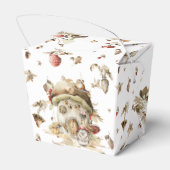 Herbst-Pilz | Woodland Forest Baby Dusche Geschenkschachtel (Rückseite)