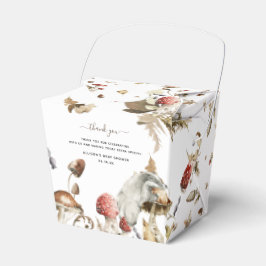 Herbst-Pilz | Woodland Forest Baby Dusche Geschenkschachtel