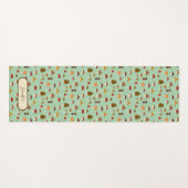Herbst Pilze Yoga Mat Yogamatte (Vorderseite (Horizontal))